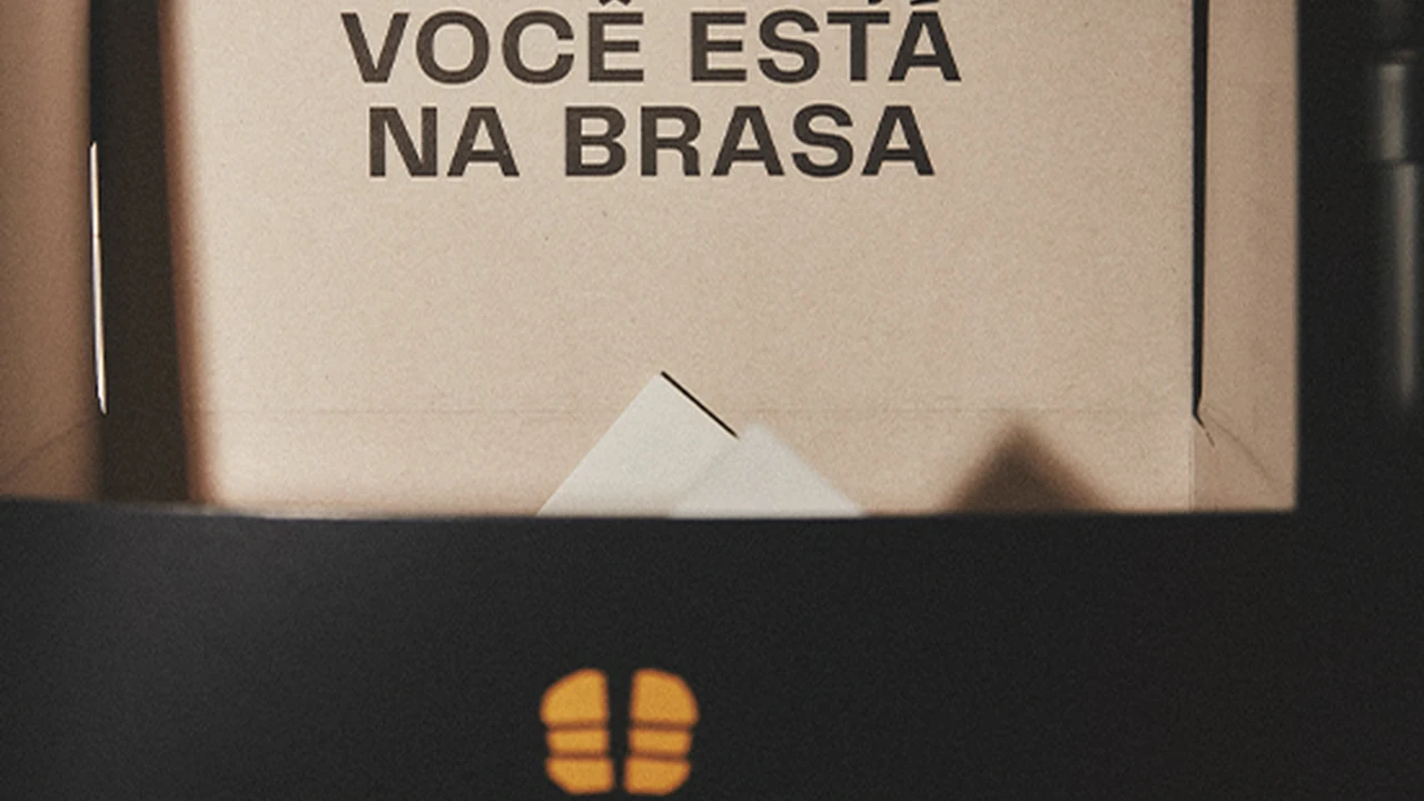 Sorria, você está na brasa